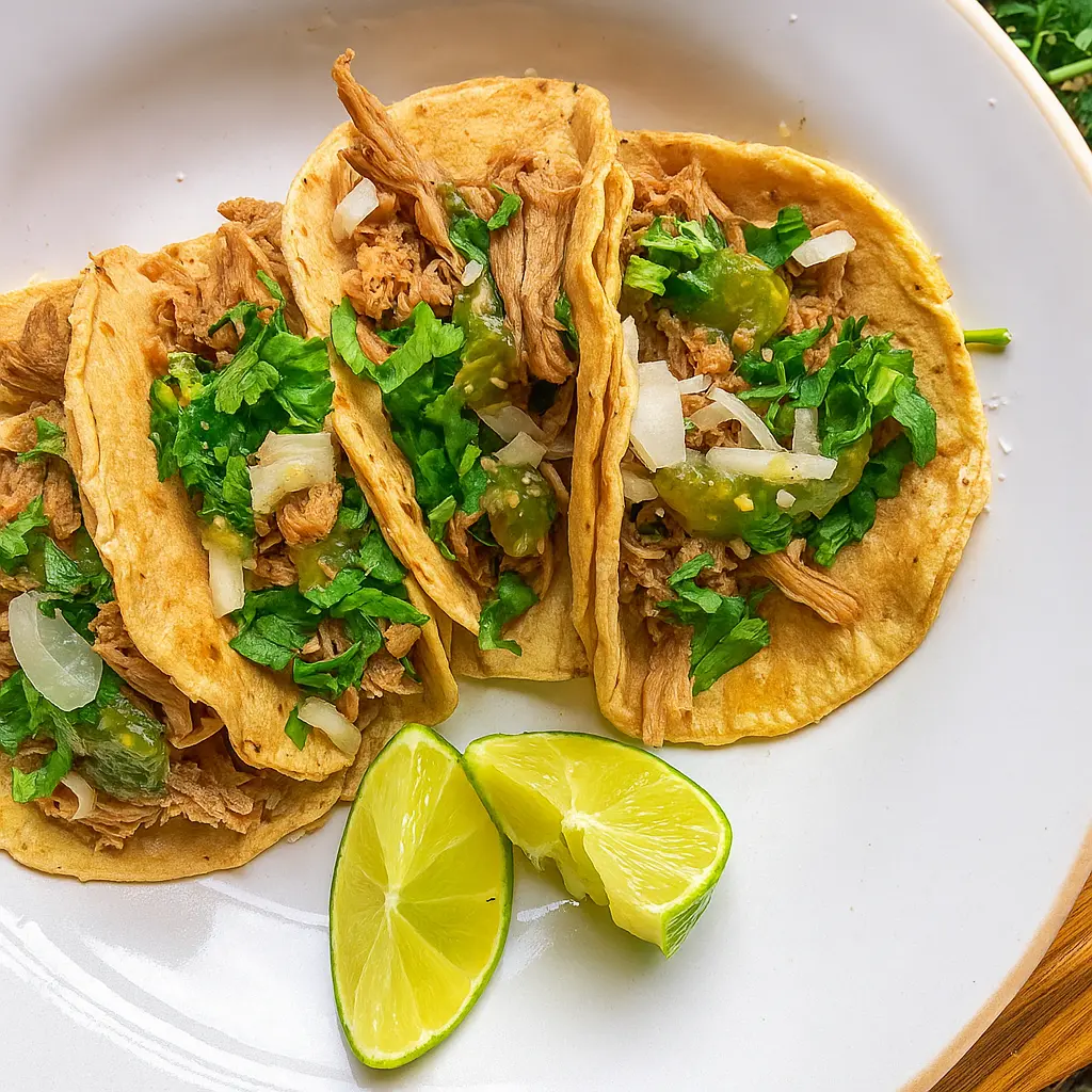 Homemade Carnitas Tacos from El Mariachi Edmonton